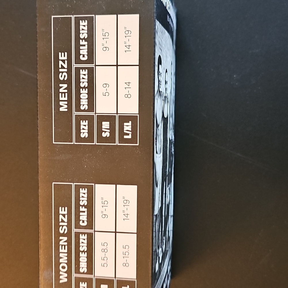 Compression Socks, 3 pk, NIB - Picture 2 of 5